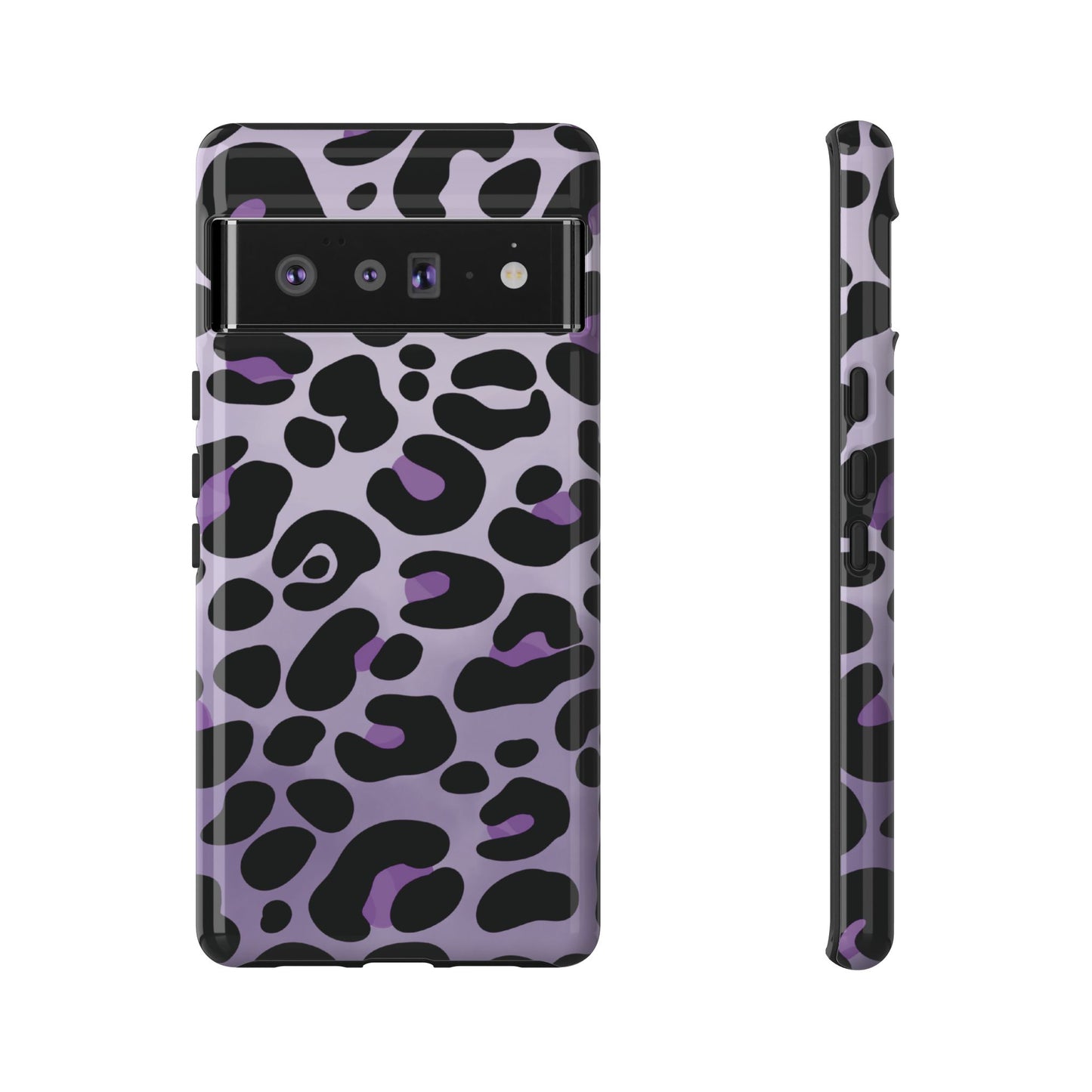 Pretty Lavender Leopard Print Phone Case
