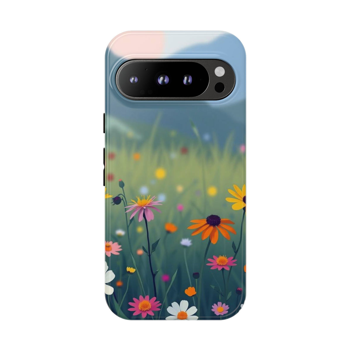 Vibrant Meadow Design Phone Case - Multicolor Phone Case - Google Pixel 9 Pro / Glossy