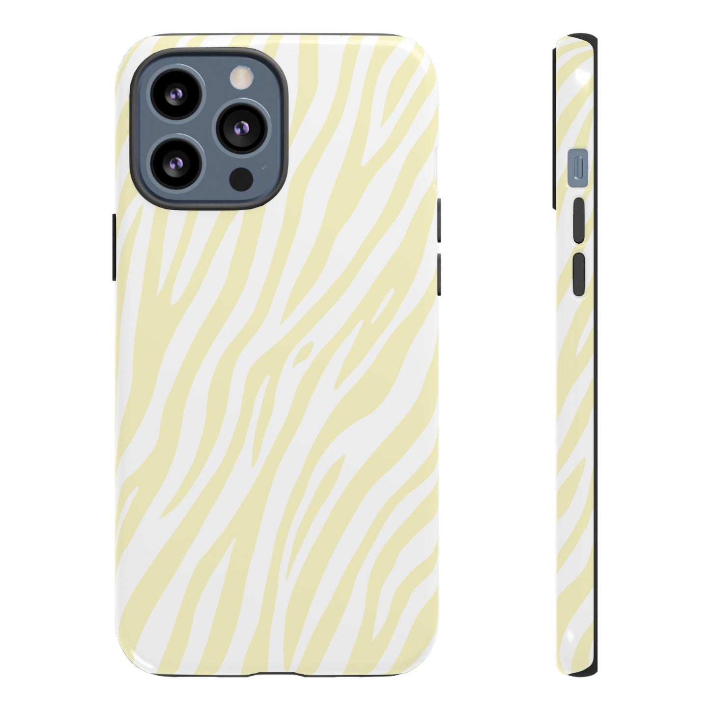 Buttercream Tiger Print Phone Case