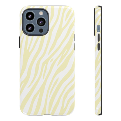 Buttercream Tiger Print Phone Case