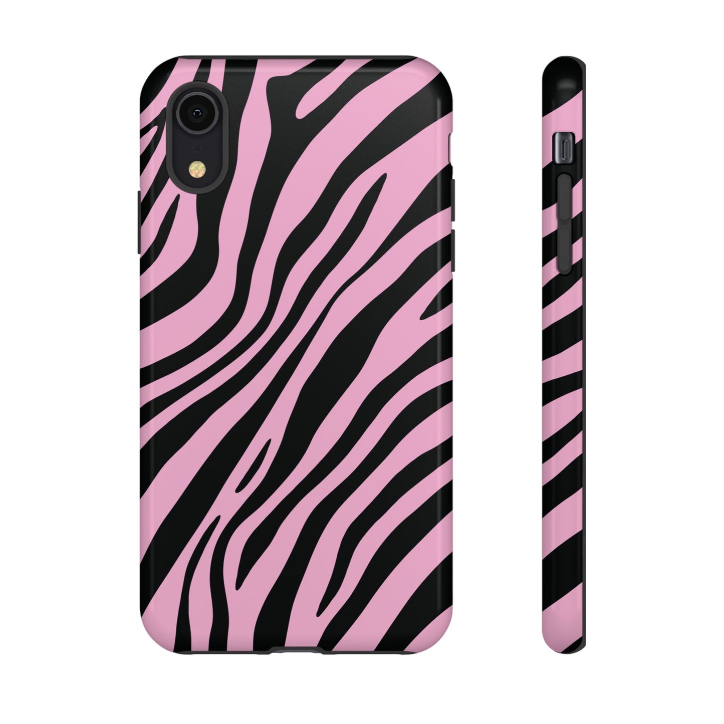Modern Blush Zebra Print Phone Case