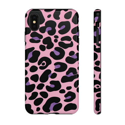 Pretty Pink & Lavender Leopard Print