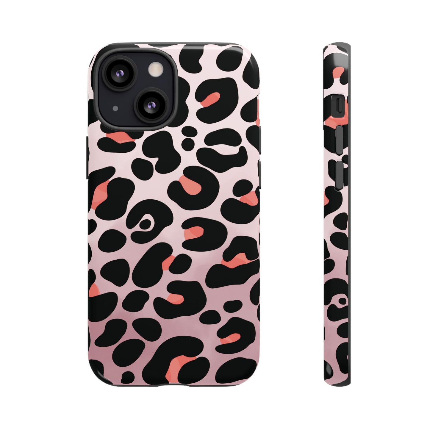 Cute Blush Leopard Print Phone Case