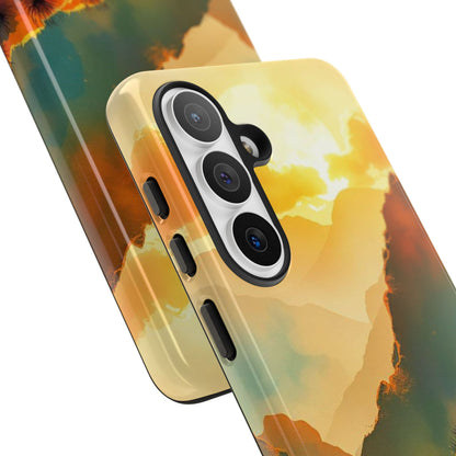 Ideallic Watercolour Sunset Design Phone Case - Multicolor Phone Case