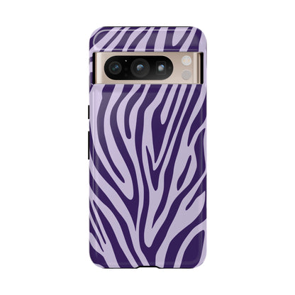 Boutique Lavender Tiger Print Phone Case