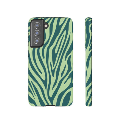 Boutique Sage Tiger Print Phone Case