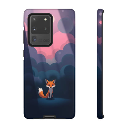 Moody Pop Art Fox Design Phone Case