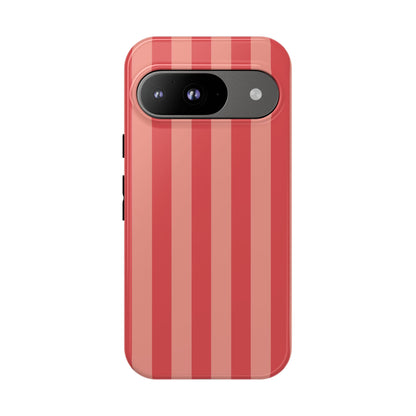 Light Pink Stripe Pattern Phone Case - Pink Phone Case - Google Pixel 9 / Glossy