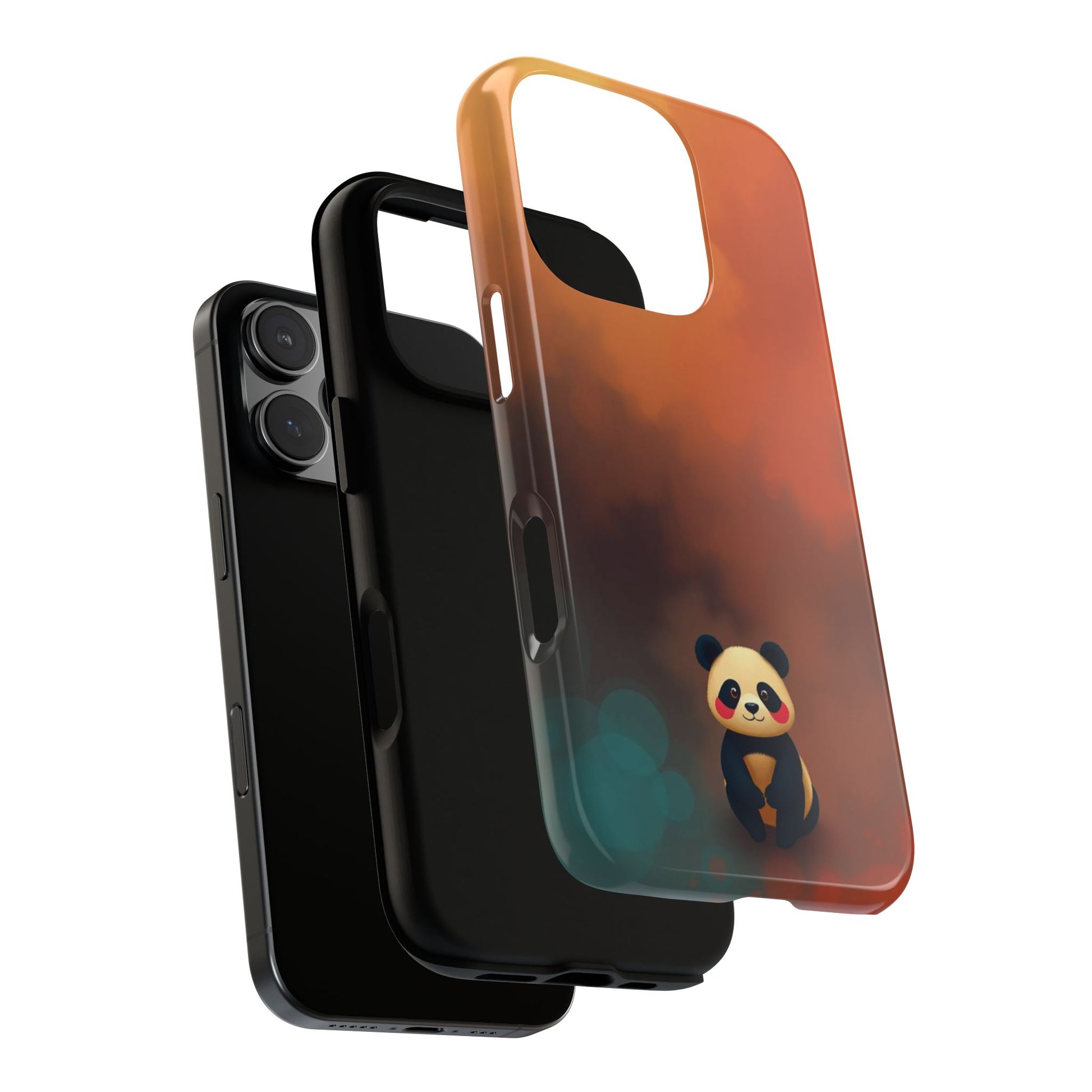 Phone Case - Cute Colourful Panda Design Phone Case