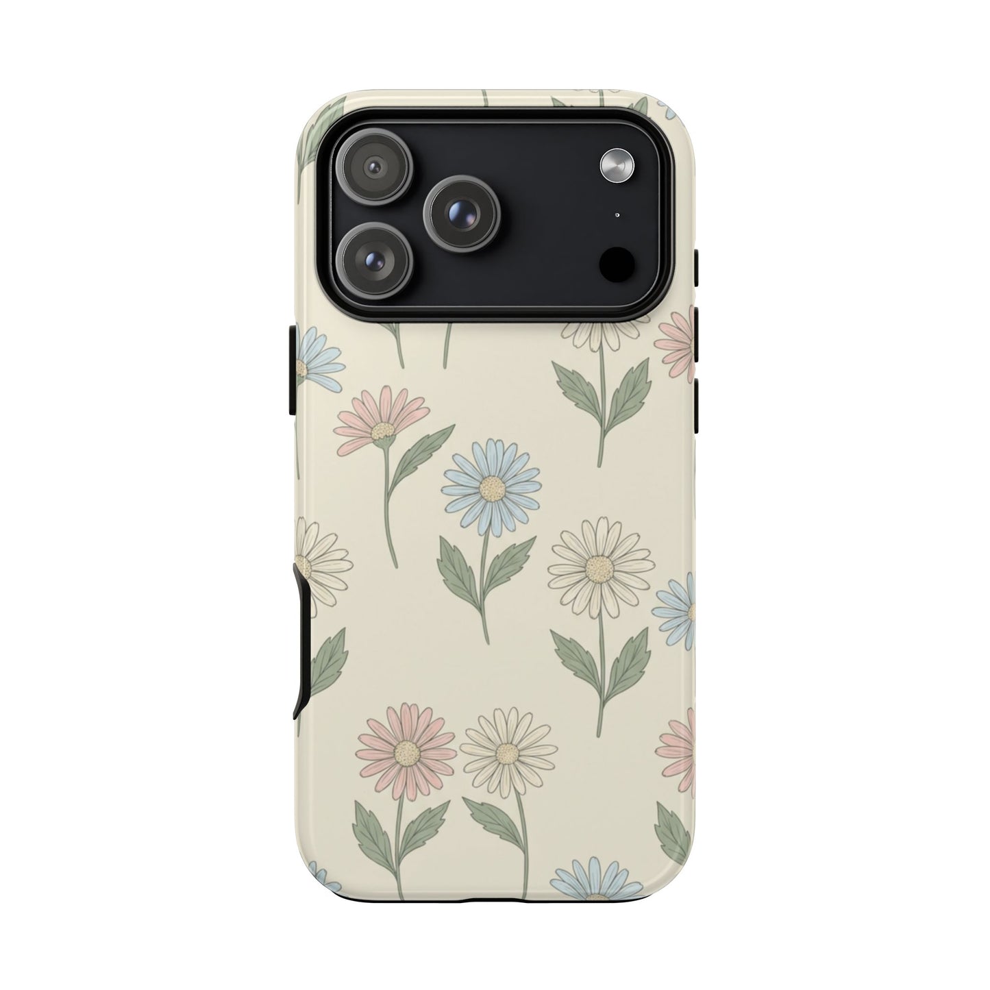 Pretty Pastel Daisy Pattern Phone Case