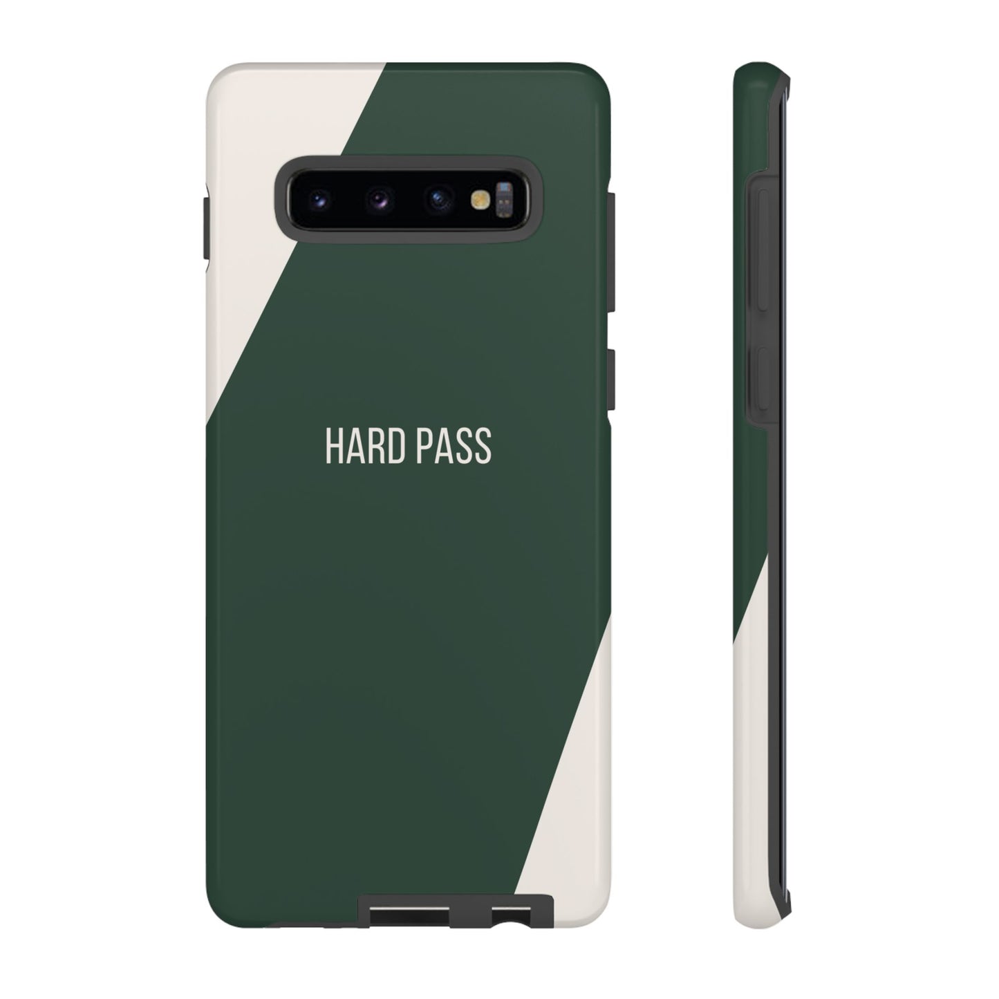Phone Case - Sassy Statement Case ’Hard Pass’ in Green & White