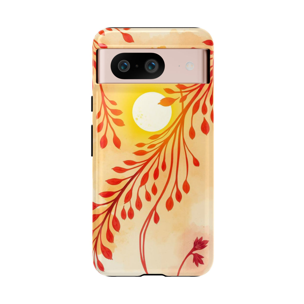 Boho Chic Watercolour Sunset Design Phone Case - Multicolor Phone Case - Google Pixel 8 / Glossy