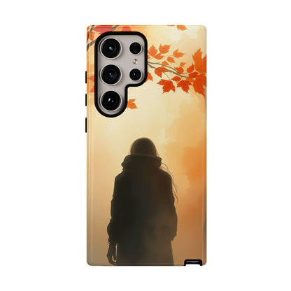 Samsung Galaxy S24 Ultra / Glossy Phone Case - Watercolour Mysterious Woman Phone Case