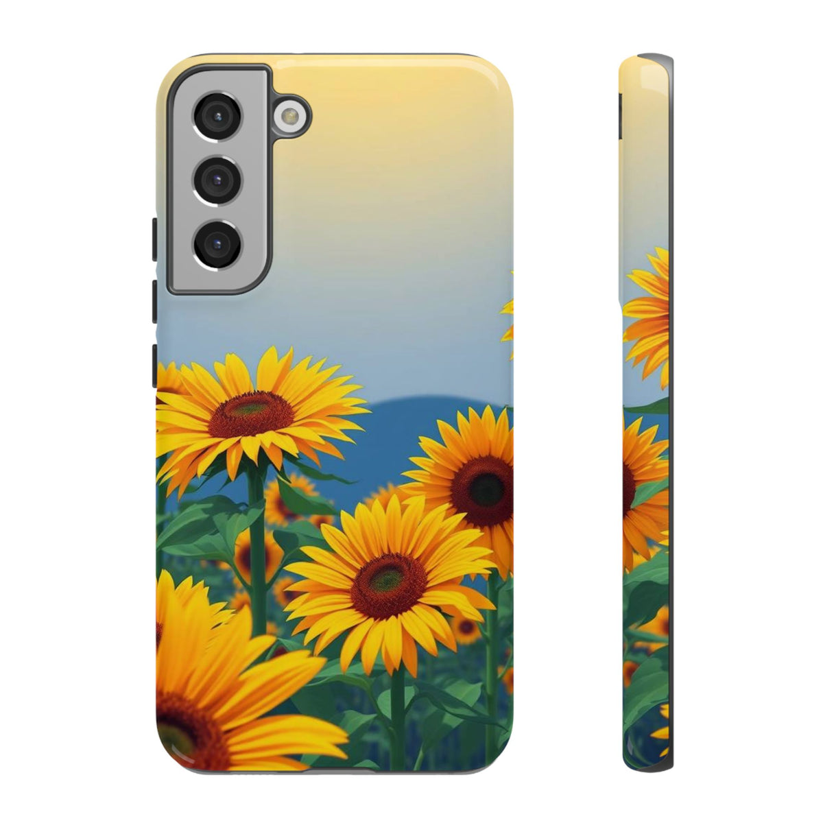 Sunflowers Design Phone Case - Multicolor Phone Case - Samsung Galaxy S22 Plus / Glossy
