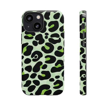 Fresh Mint Leopard Print Phone Case