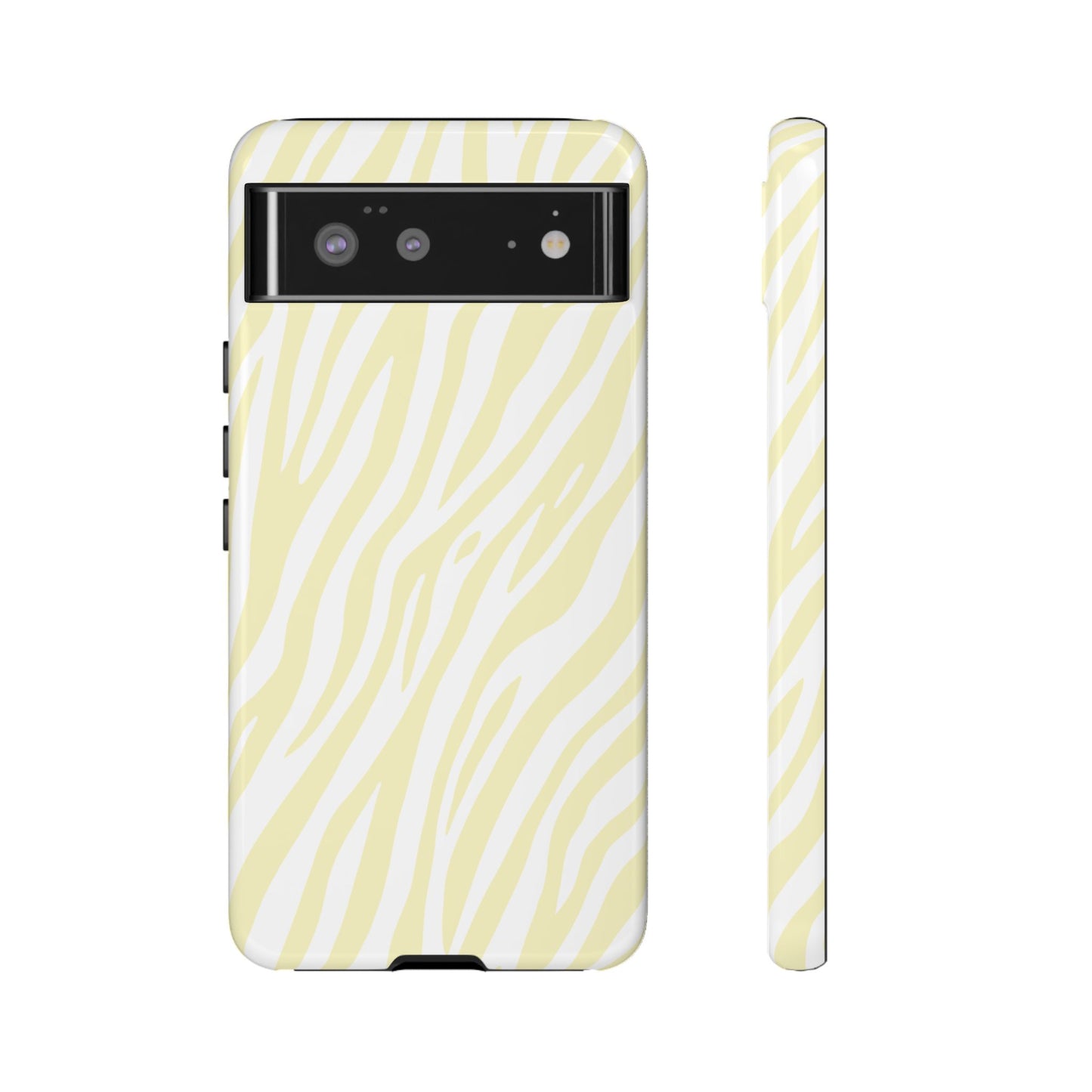 Buttercream Tiger Print Phone Case
