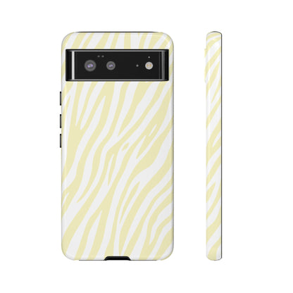 Buttercream Tiger Print Phone Case
