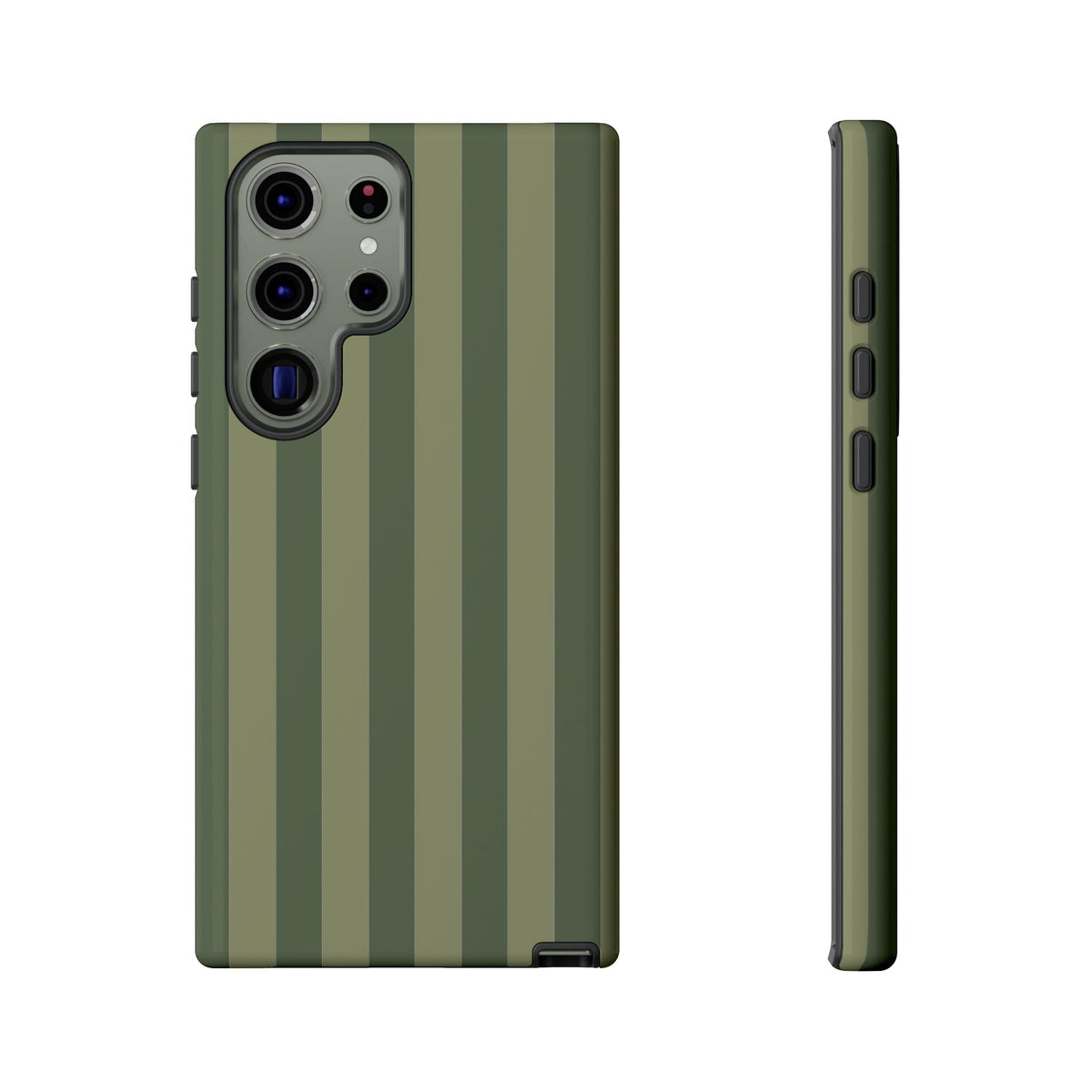 Green Stripe Pattern Phone Case - Green Phone Case - Samsung Galaxy S23 Ultra / Glossy