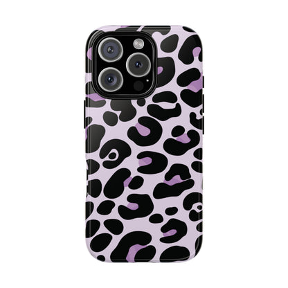 Pretty Lavender Leopard Print Phone Case