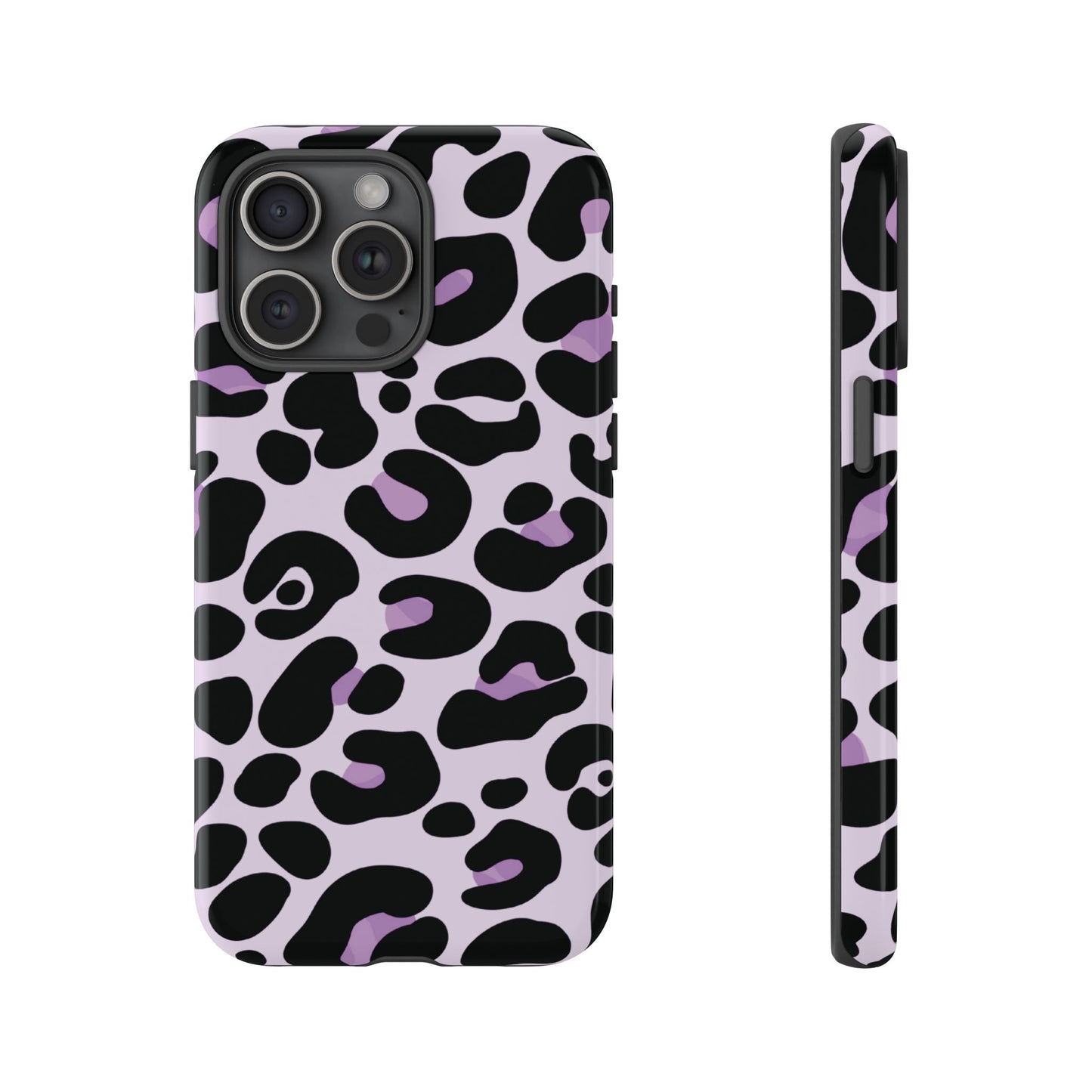 Pretty Lavender Leopard Print Phone Case