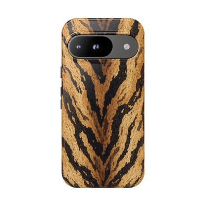 Amber Tiger Print Phone Case