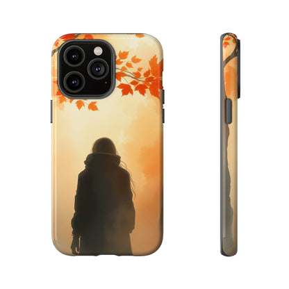 iPhone 14 Pro Max / Glossy Phone Case - Watercolour Mysterious Woman Phone Case