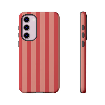 Light Pink Stripe Pattern Phone Case - Pink Phone Case - Samsung Galaxy S23 Plus / Glossy