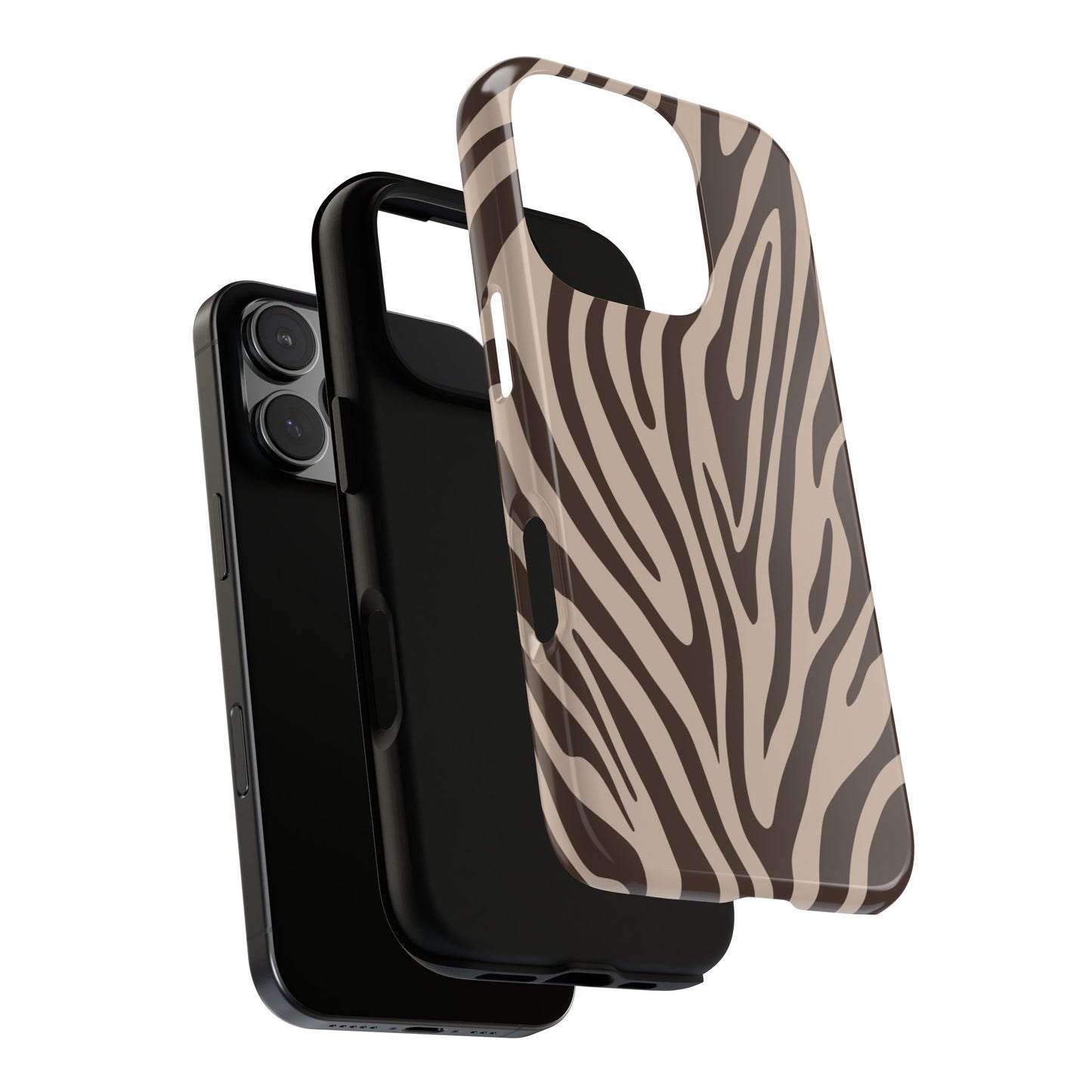 Boutique Mocha Tiger Print Phone Case