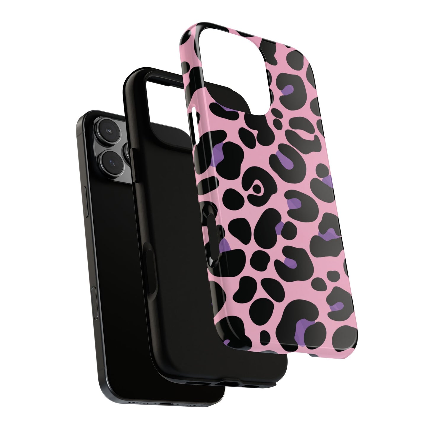 Pretty Pink & Lavender Leopard Print
