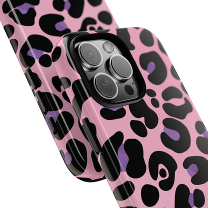 Pretty Pink & Lavender Leopard Print