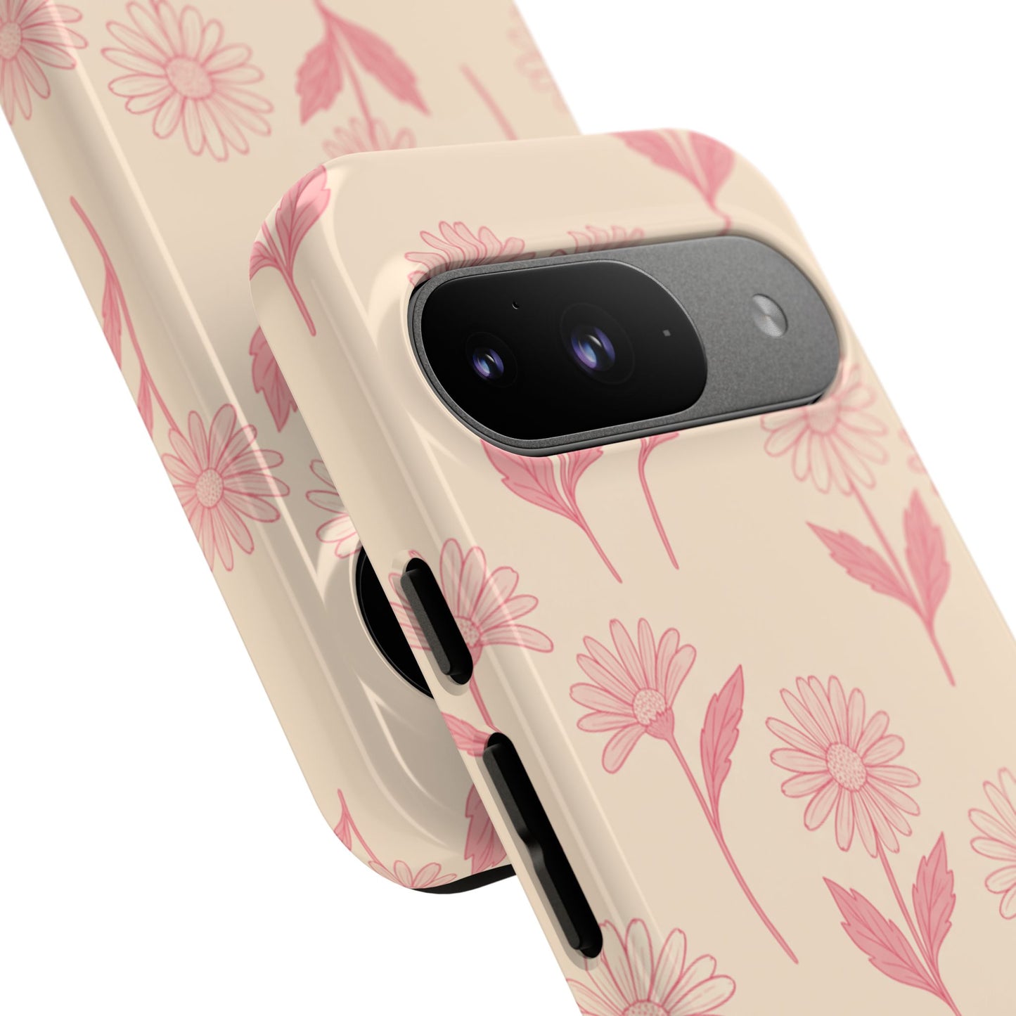 Pretty Pink Daisy Pattern Phone Case