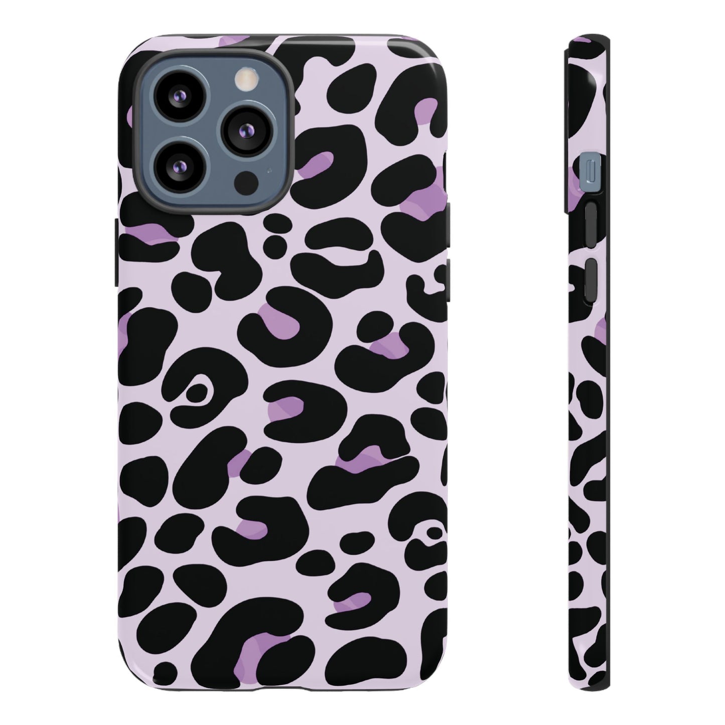 Pretty Lavender Leopard Print Phone Case