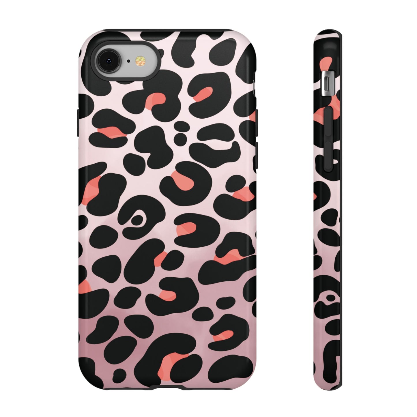 Cute Blush Leopard Print Phone Case