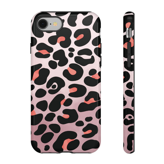 Cute Blush Leopard Print Phone Case