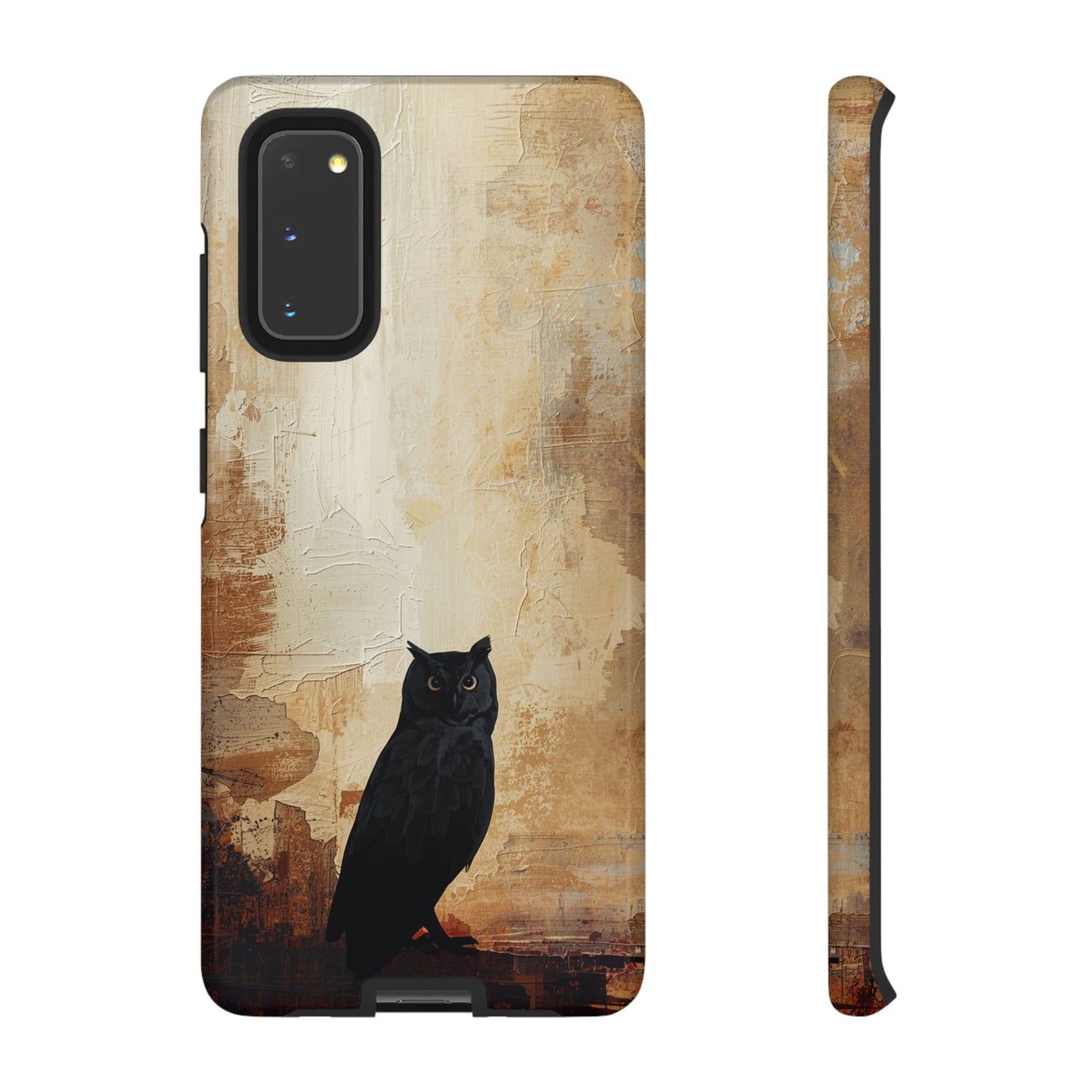 Samsung Galaxy S20 / Glossy Phone Case - Beautiful Abstract Owl Design Phone Case