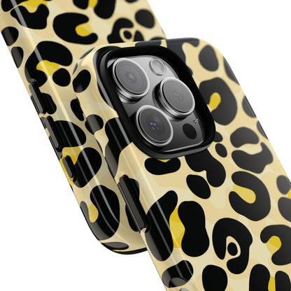 Classic Golden Leopard Print Phone Case