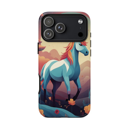 Stylised Unicorn Design Phone Case - Multicolor Phone Case - iPhone 18 Pro Max / Glossy