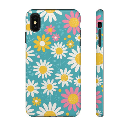 iPhone XS MAX / Glossy Phone Case - Daisies Floral Pattern 5 Phone Case