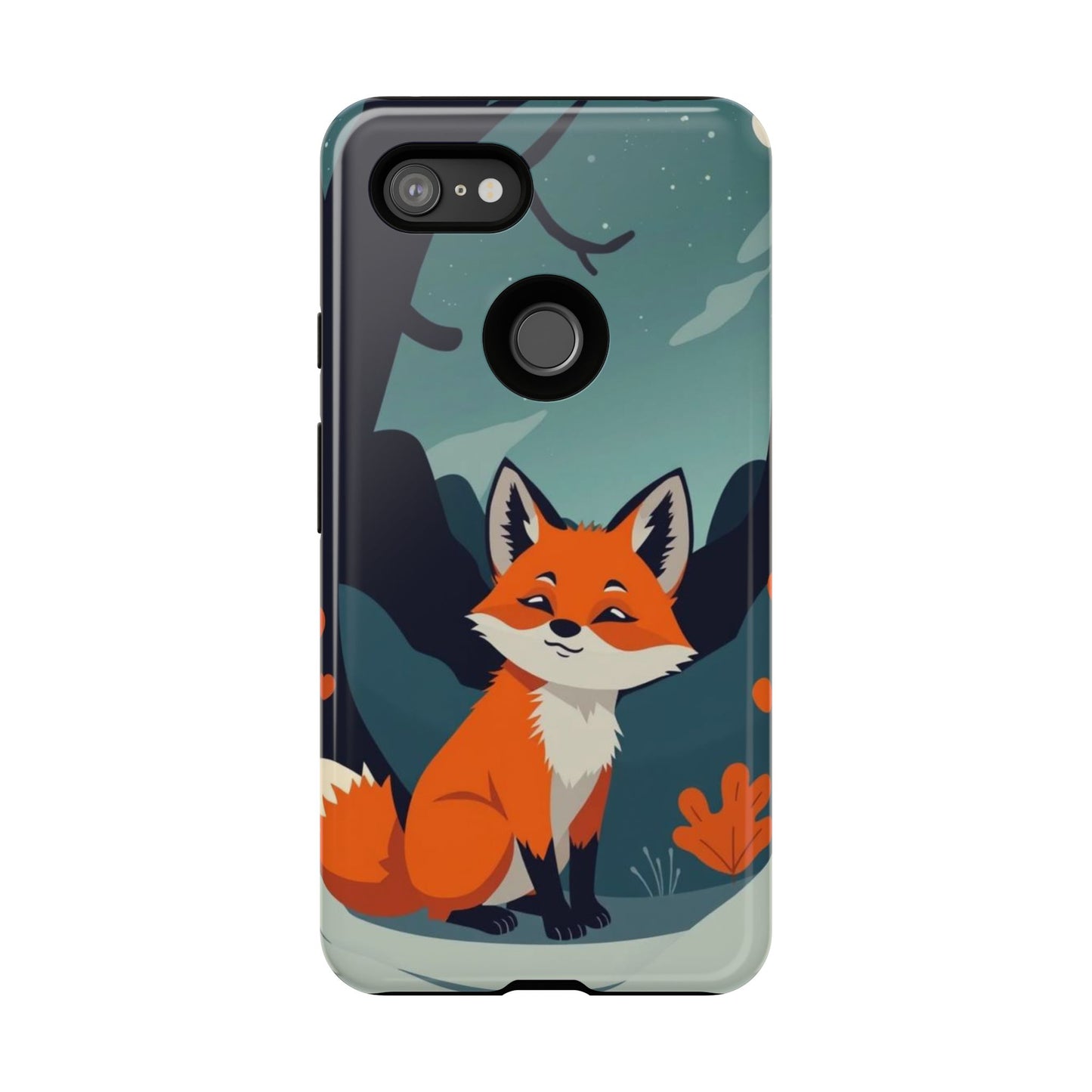 Cute Fox Design Phone Case