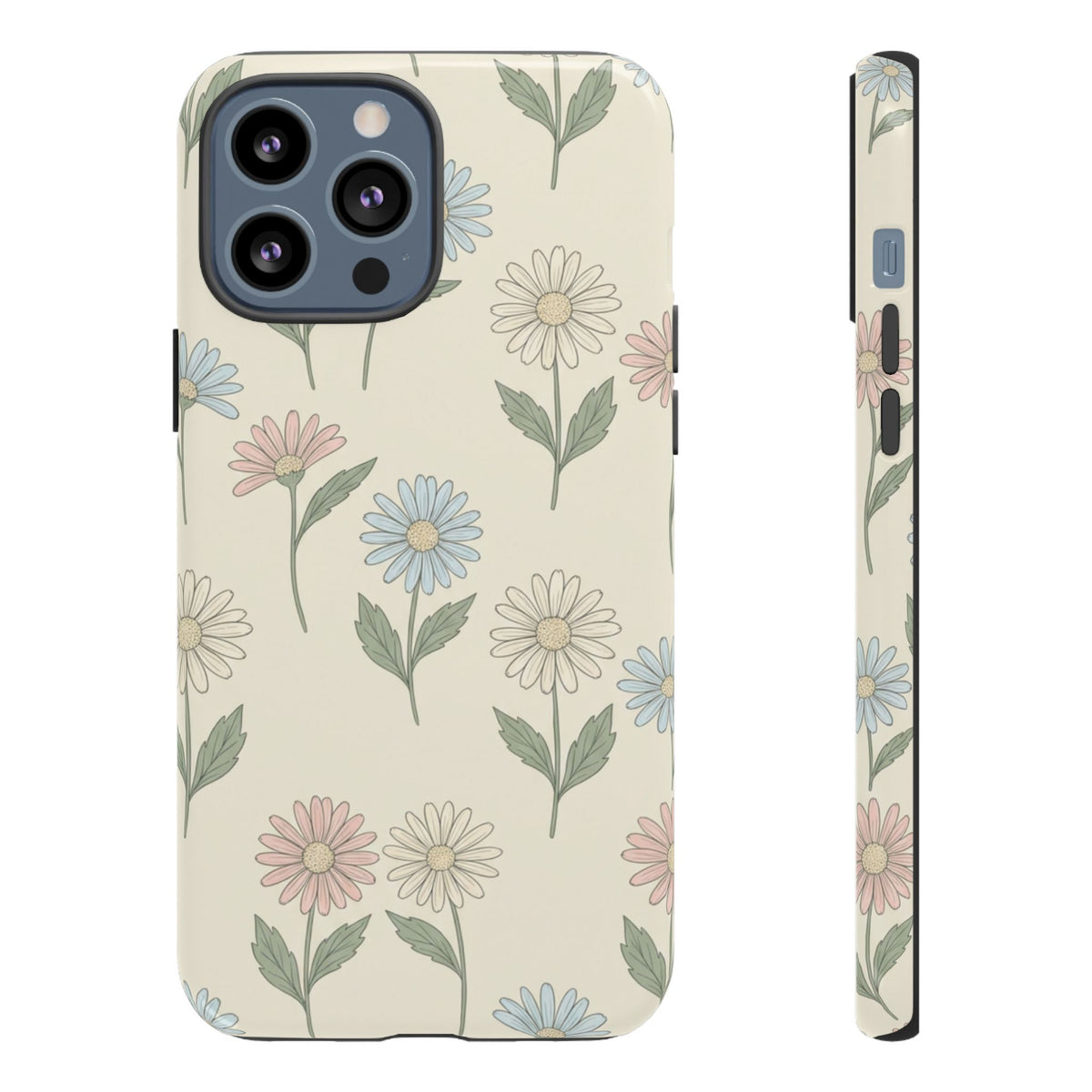 Pretty Pastel Daisy Pattern Phone Case