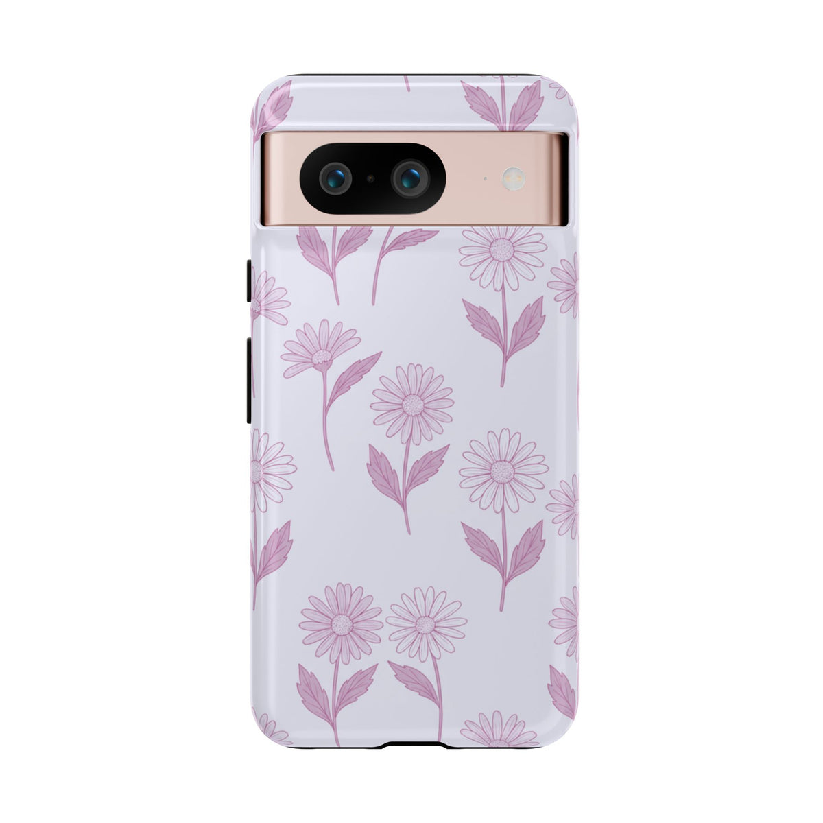 Pretty Lilac Daisy Pattern Phone Case