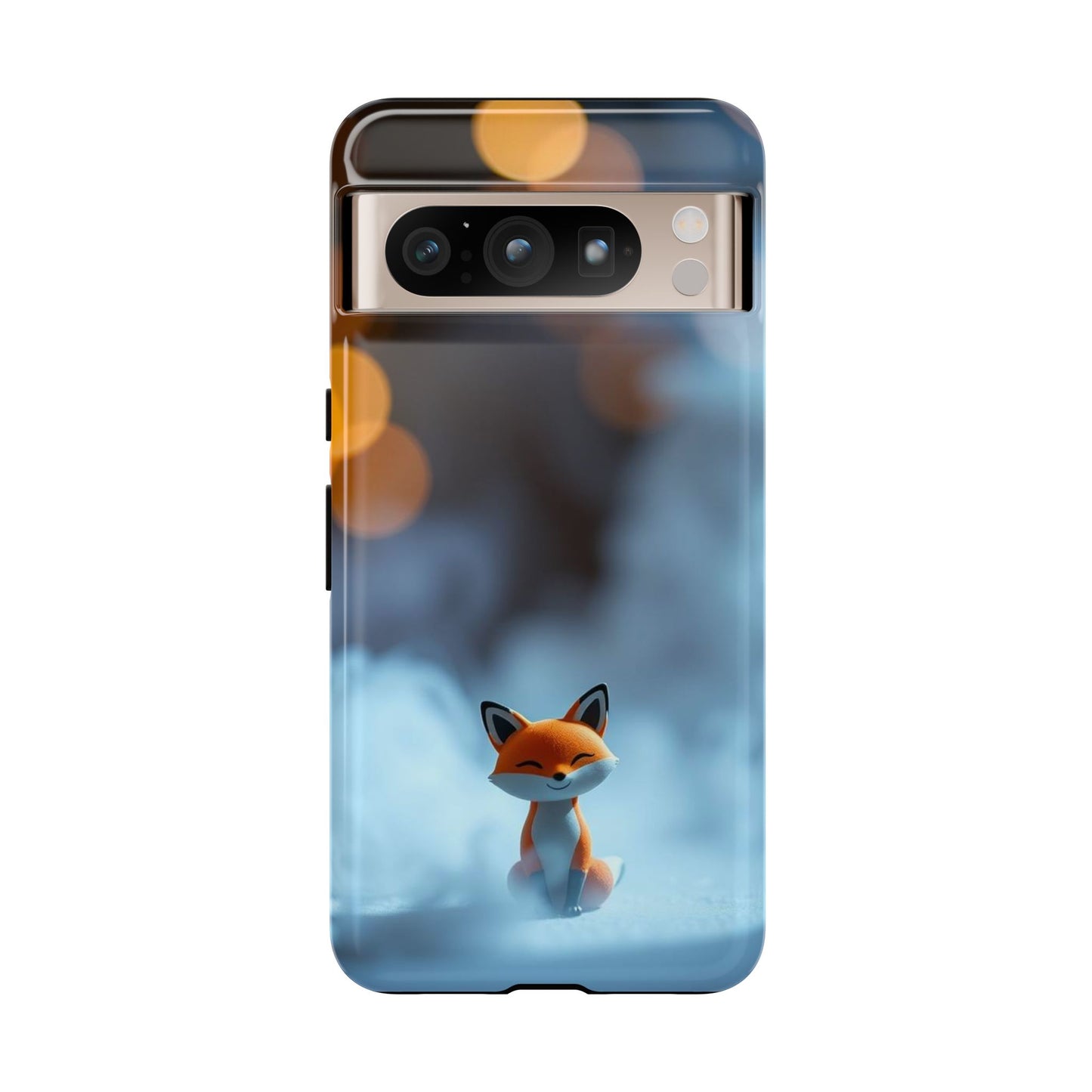 Google Pixel 8 Pro / Glossy Phone Case - Cute Misty Fox Design Phone Case