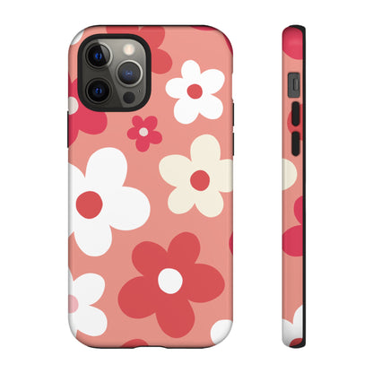 Cute Pink Daisy Pattern #1 Phone Case - Pink Phone Case - iPhone 12 Pro / Glossy