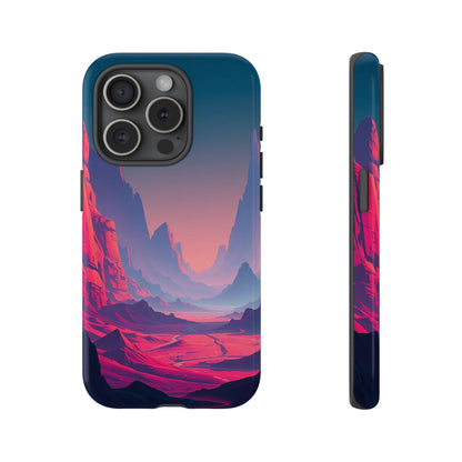 Alien Vista Design Phone Case - Multicolor Phone Case - iPhone 15 Pro / Glossy
