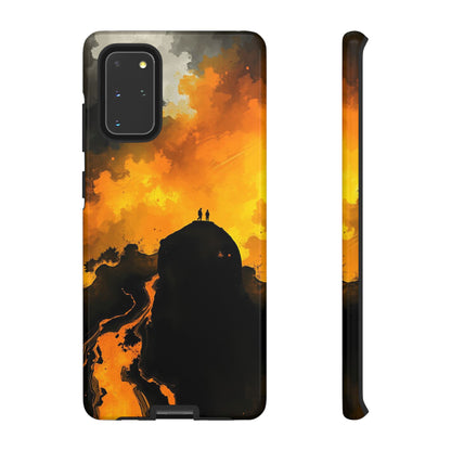 Samsung Galaxy S20+ / Glossy Phone Case - Gothic Watercolour Scene Phone Case