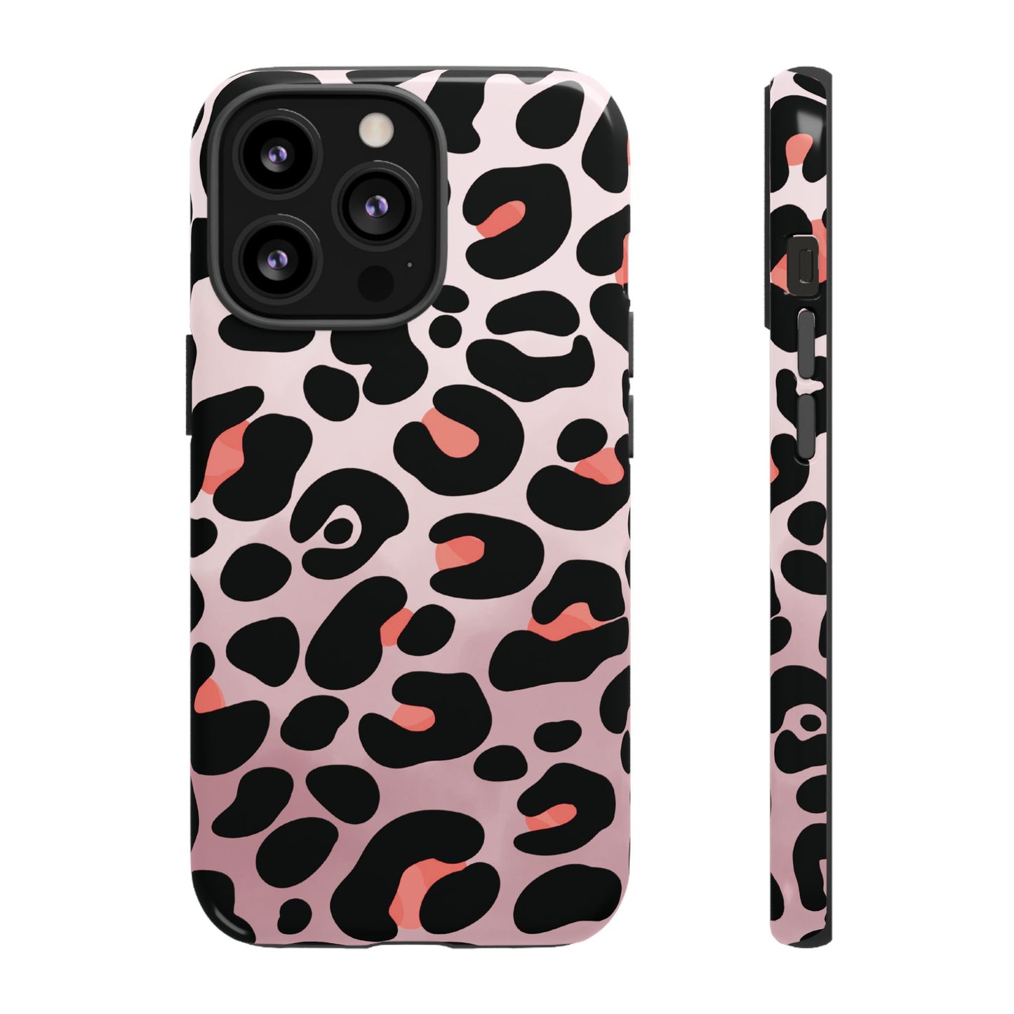 Cute Blush Leopard Print Phone Case