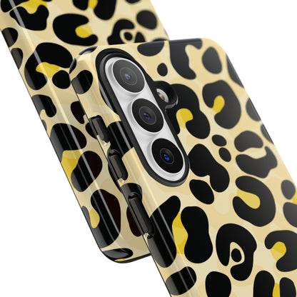 Classic Golden Leopard Print Phone Case