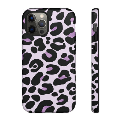 Pretty Lavender Leopard Print Phone Case