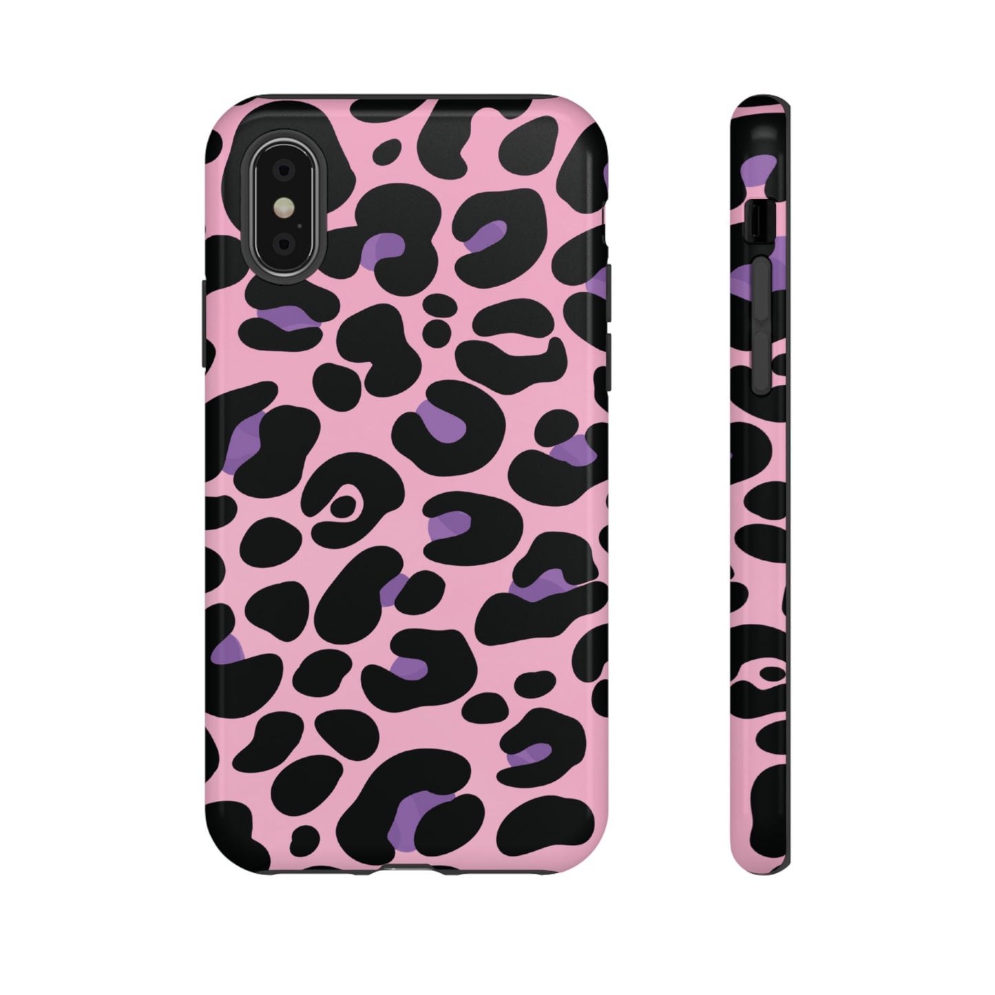 Pretty Pink & Lavender Leopard Print