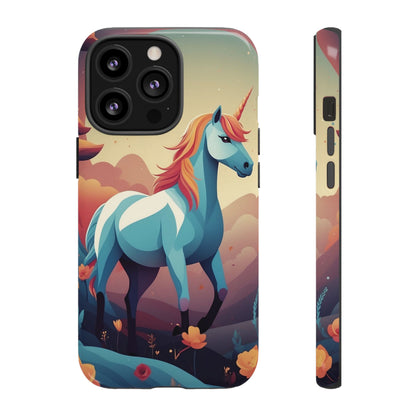 Stylised Unicorn Design Phone Case - Multicolor Phone Case - iPhone 13 Pro / Glossy